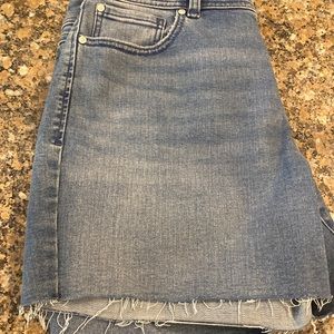 INc jean shorts worn once, perfect condition!